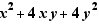 x²+4xy+4y²