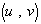 (u,v)
