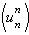 (u_n^n)