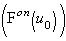 (F^on(u_0))
